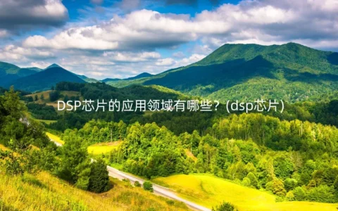 DSP芯片的应用领域有哪些？(dsp芯片)